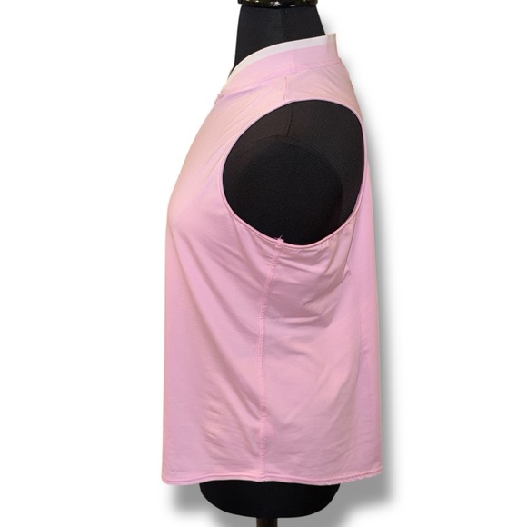 JOFIT Endurance Cutaway Racerback Golf Polo - Almond Blossom (Pink) XXL - Picture 3 of 12